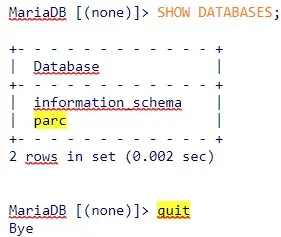 Image - MySQL : Retour de la Cde SHOW DATABASES