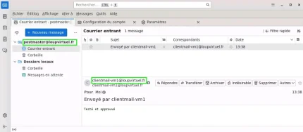 Capture - Thunderbird : Réception du e-mail de clientmail-vm1